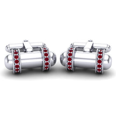 Ruby Cufflinks