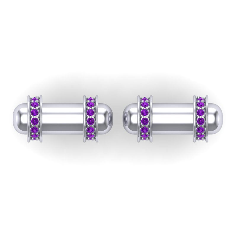 Amethyst Cufflinks