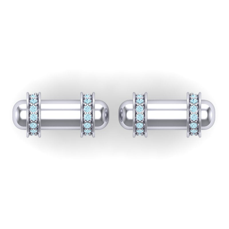 Aquamarine Cufflinks