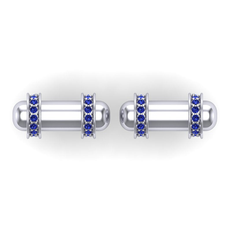 Blue Sapphire Cufflinks