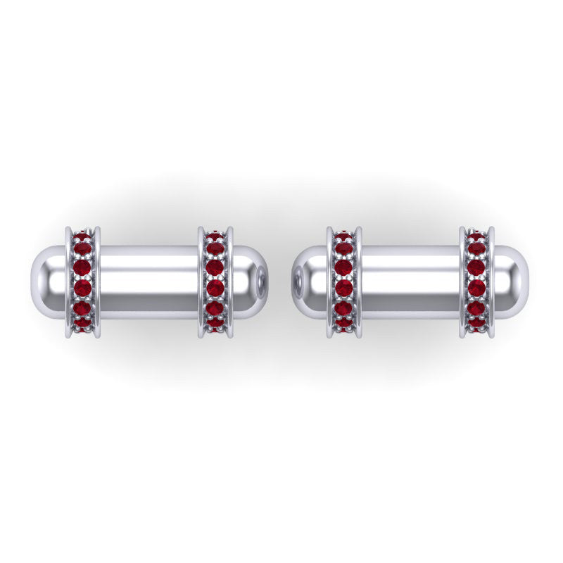 Ruby Cufflinks