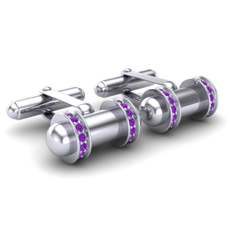 Amethyst Cufflinks