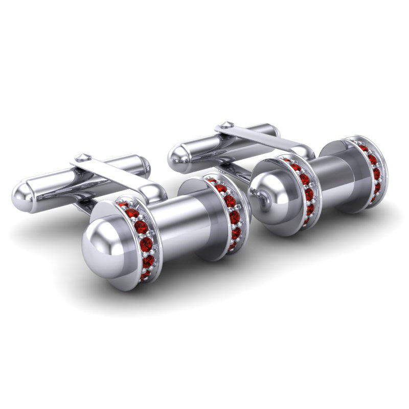 Garnet Cufflinks