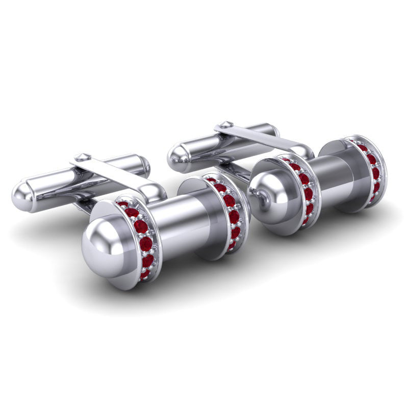 Ruby Cufflinks