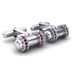 Ruby Cufflinks