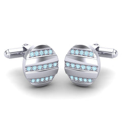 Aquamarine Cufflinks