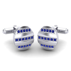 Blue Sapphire Cufflinks