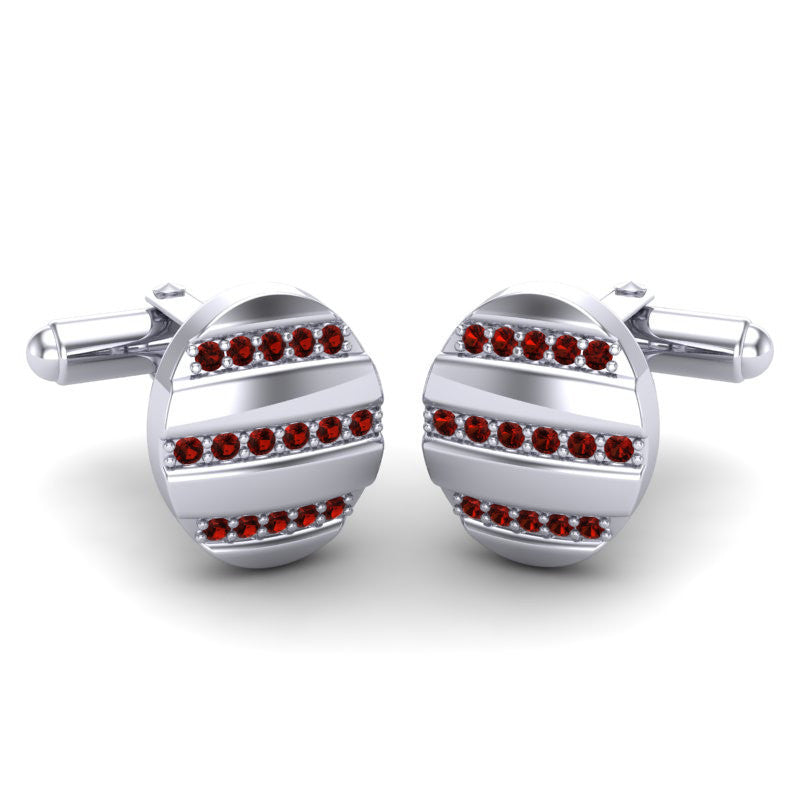 Garnet Cufflinks