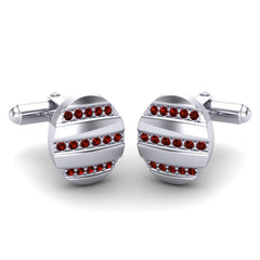 Garnet Cufflinks