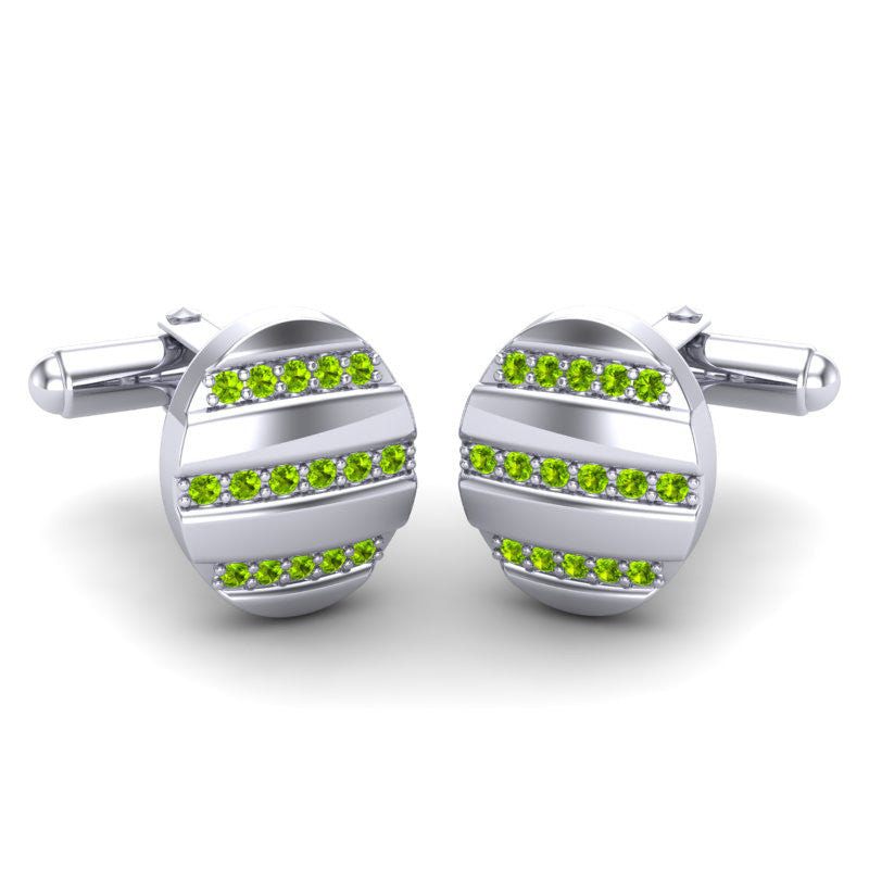 Peridot Cufflinks