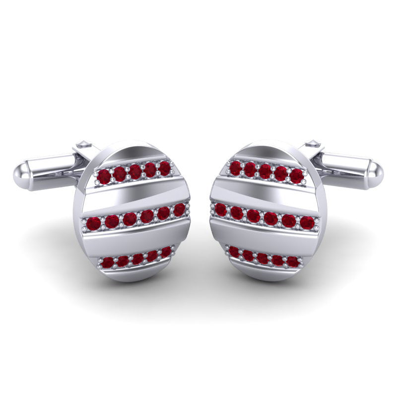 Ruby Cufflinks