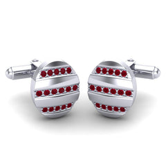 Ruby Cufflinks
