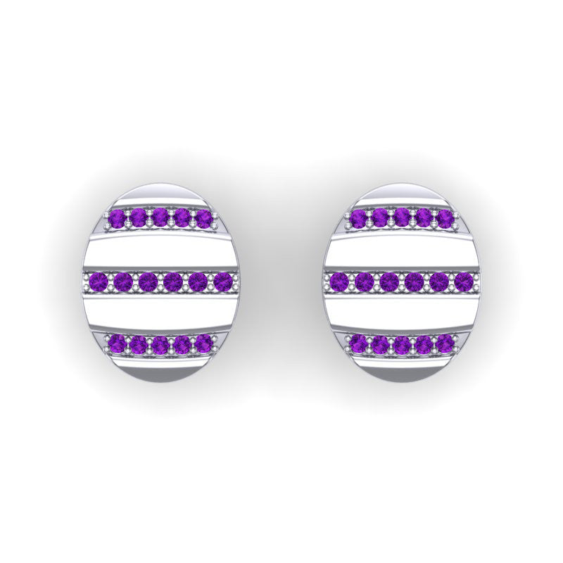 Amethyst Cufflinks
