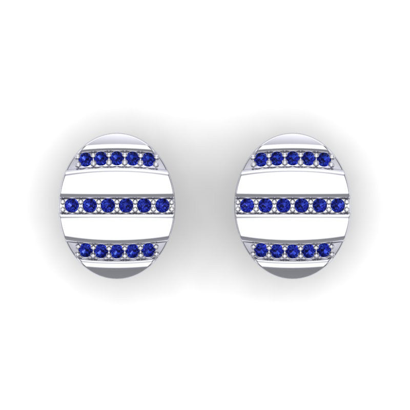 Blue Sapphire Cufflinks