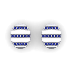Blue Sapphire Cufflinks