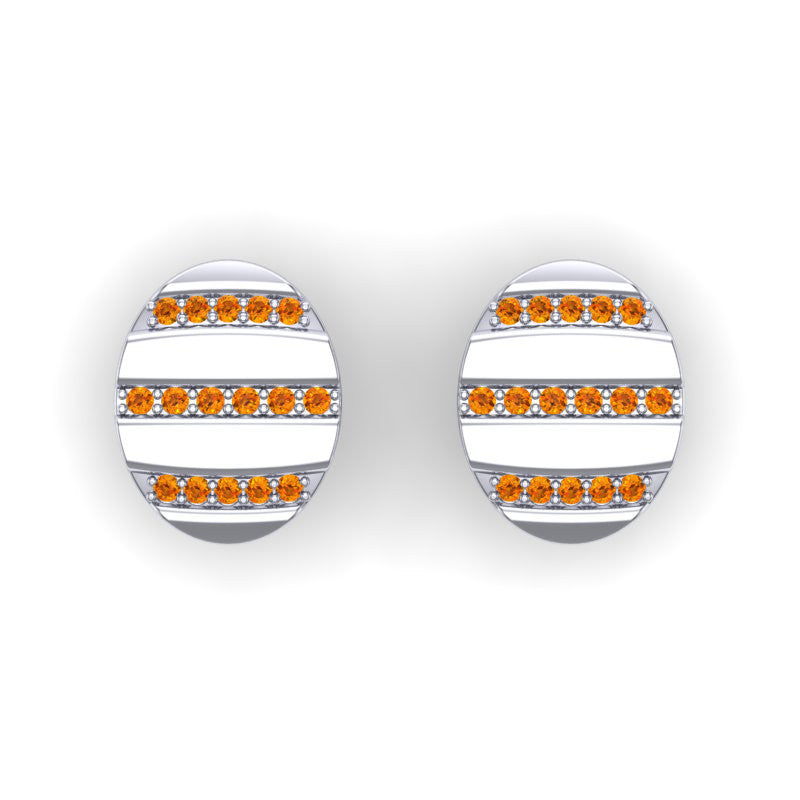 Citrine Cufflinks