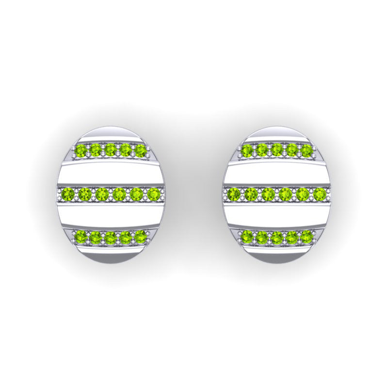 Peridot Cufflinks
