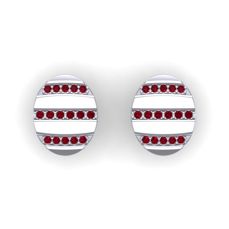 Ruby Cufflinks