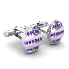 Amethyst Cufflinks