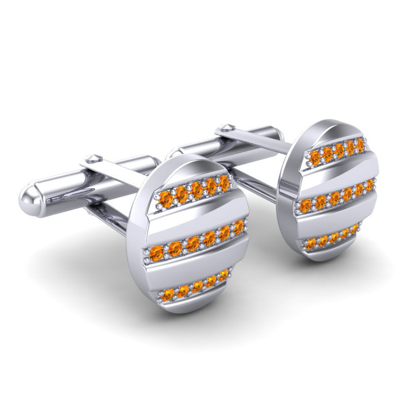 Citrine Cufflinks