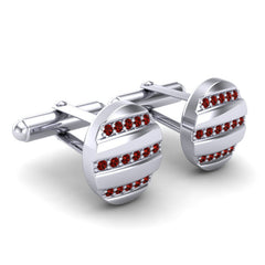 Garnet Cufflinks