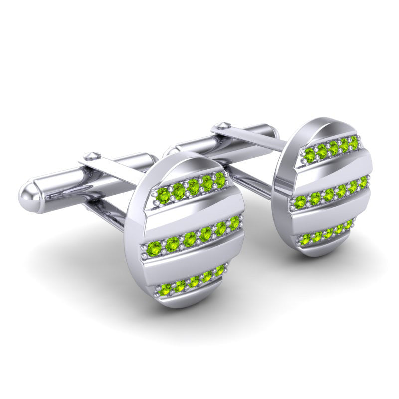 Peridot Cufflinks