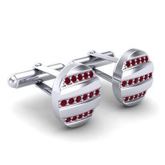 Ruby Cufflinks