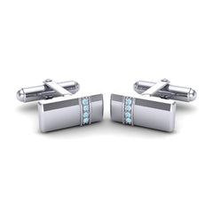 Aquamarine Cufflinks
