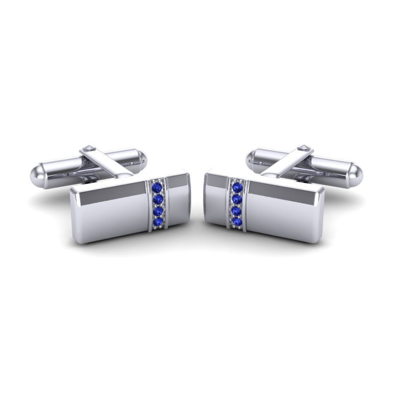 Blue Sapphire Cufflinks