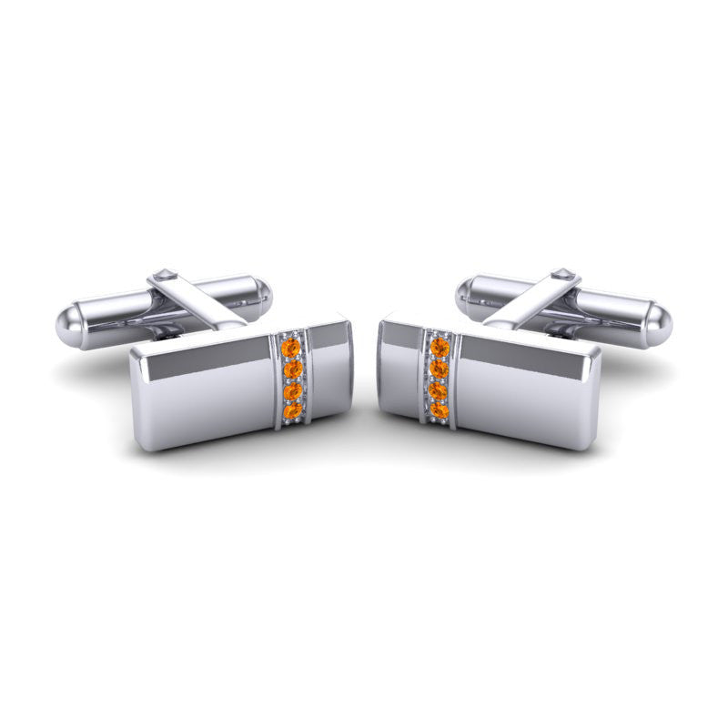 Citrine Cufflinks