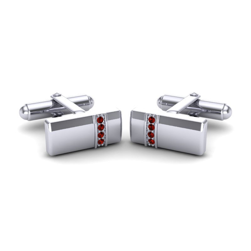 Garnet Cufflinks