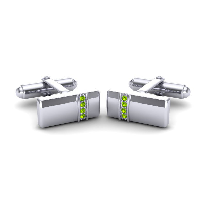 Peridot Cufflinks