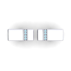 Aquamarine Cufflinks