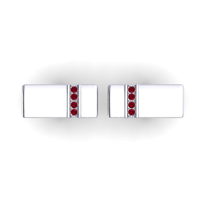 Ruby Cufflinks