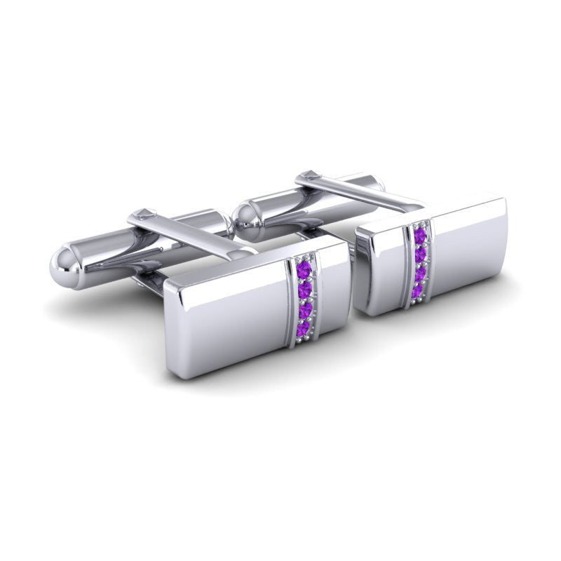 Amethyst Cufflinks
