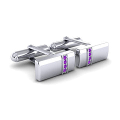 Amethyst Cufflinks