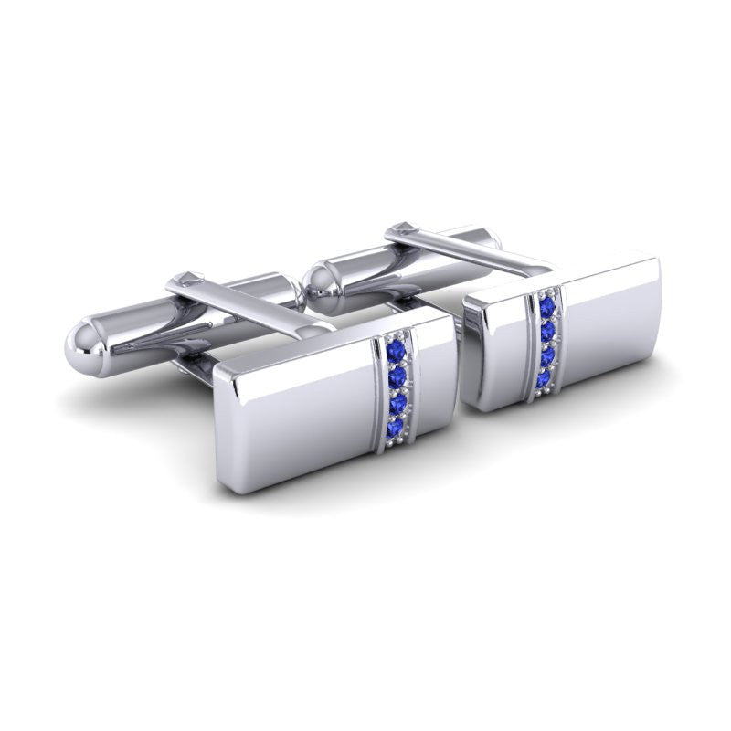 Blue Sapphire Cufflinks