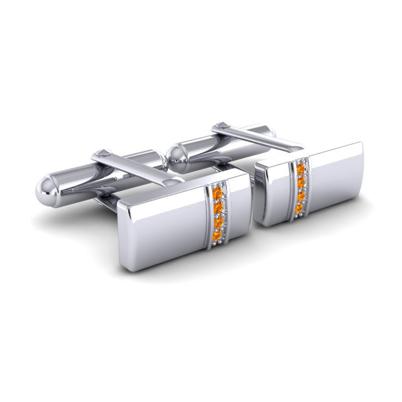 Citrine Cufflinks