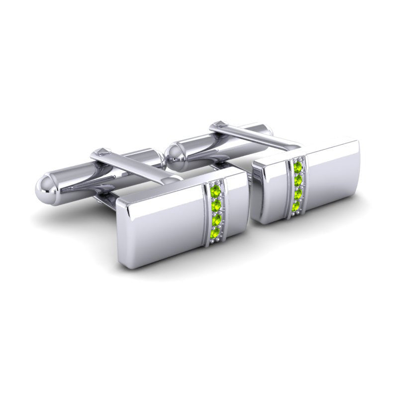 Peridot Cufflinks