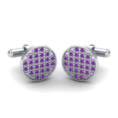 Amethyst Cufflinks