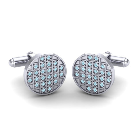 Aquamarine Cufflinks