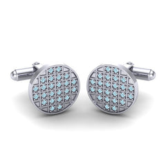 Aquamarine Cufflinks