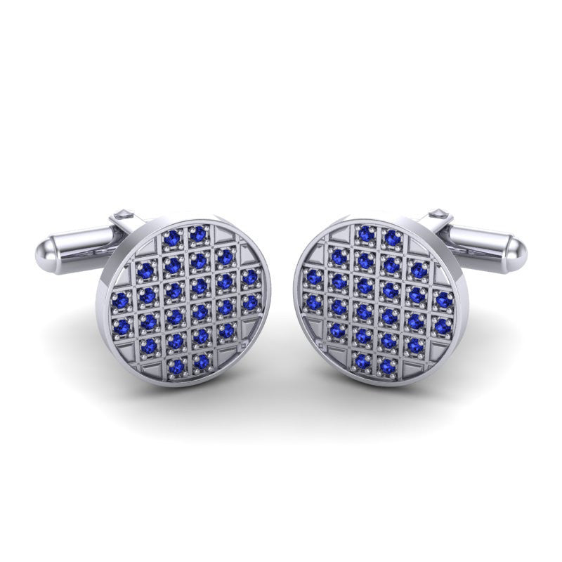 Blue Sapphire Cufflinks