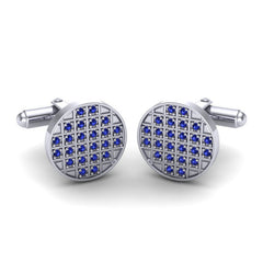 Blue Sapphire Cufflinks
