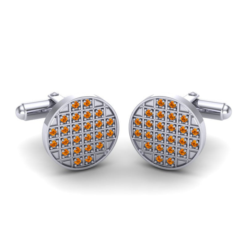 Citrine Cufflinks