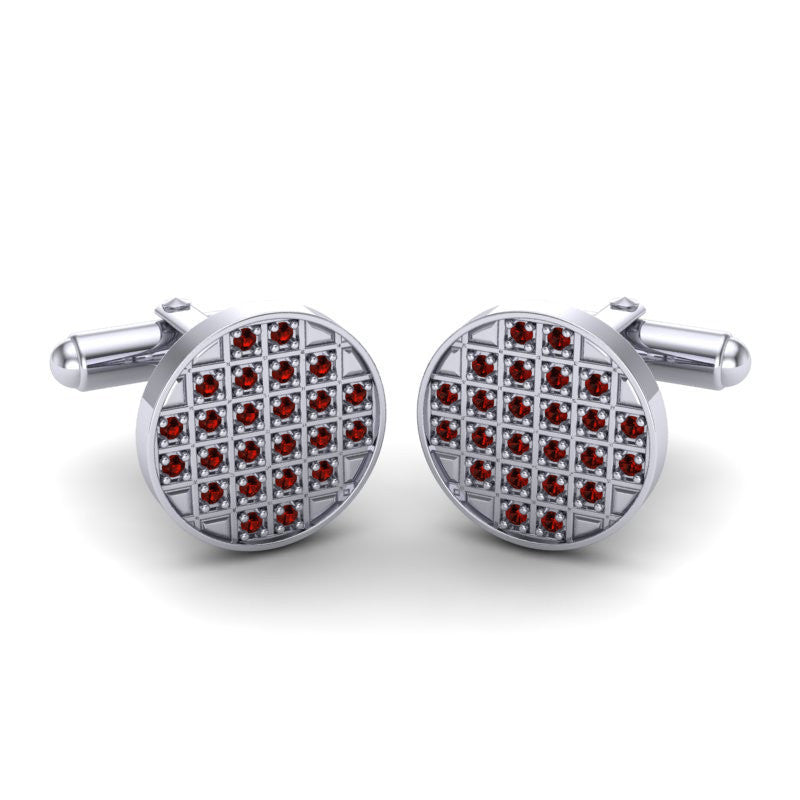 Garnet Cufflinks