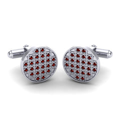 Garnet Cufflinks