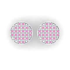 Pink Tourmaline Cufflinks