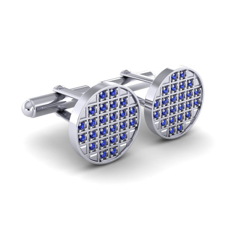 Blue Sapphire Cufflinks