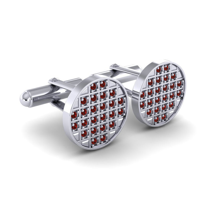 Garnet Cufflinks